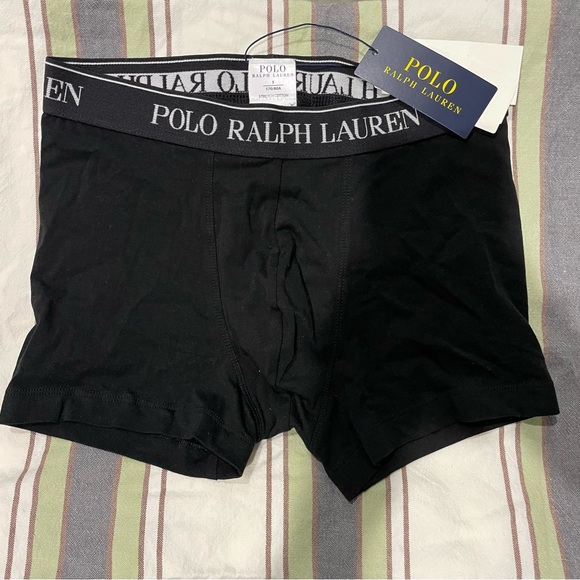 Ralph Lauren Black Boxer Briefs Premium Comfort - Picture 1 of 2